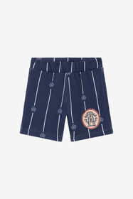 JU Printed cotton shorts NAVY VJT205-5OP27