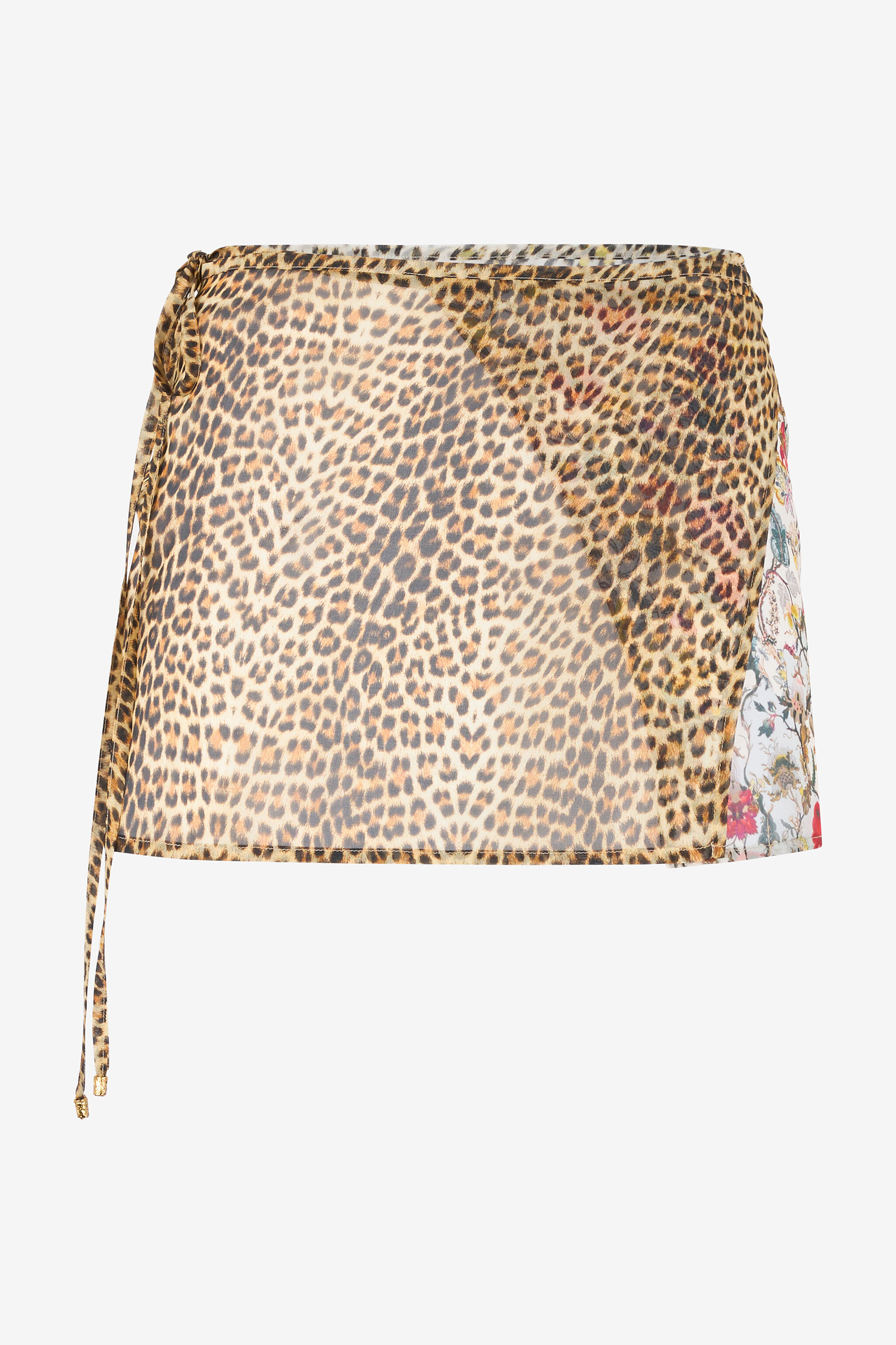 RC Pareo de seda con estampado Baby Jaguar MULTICOLOR WQW009-HNR31
