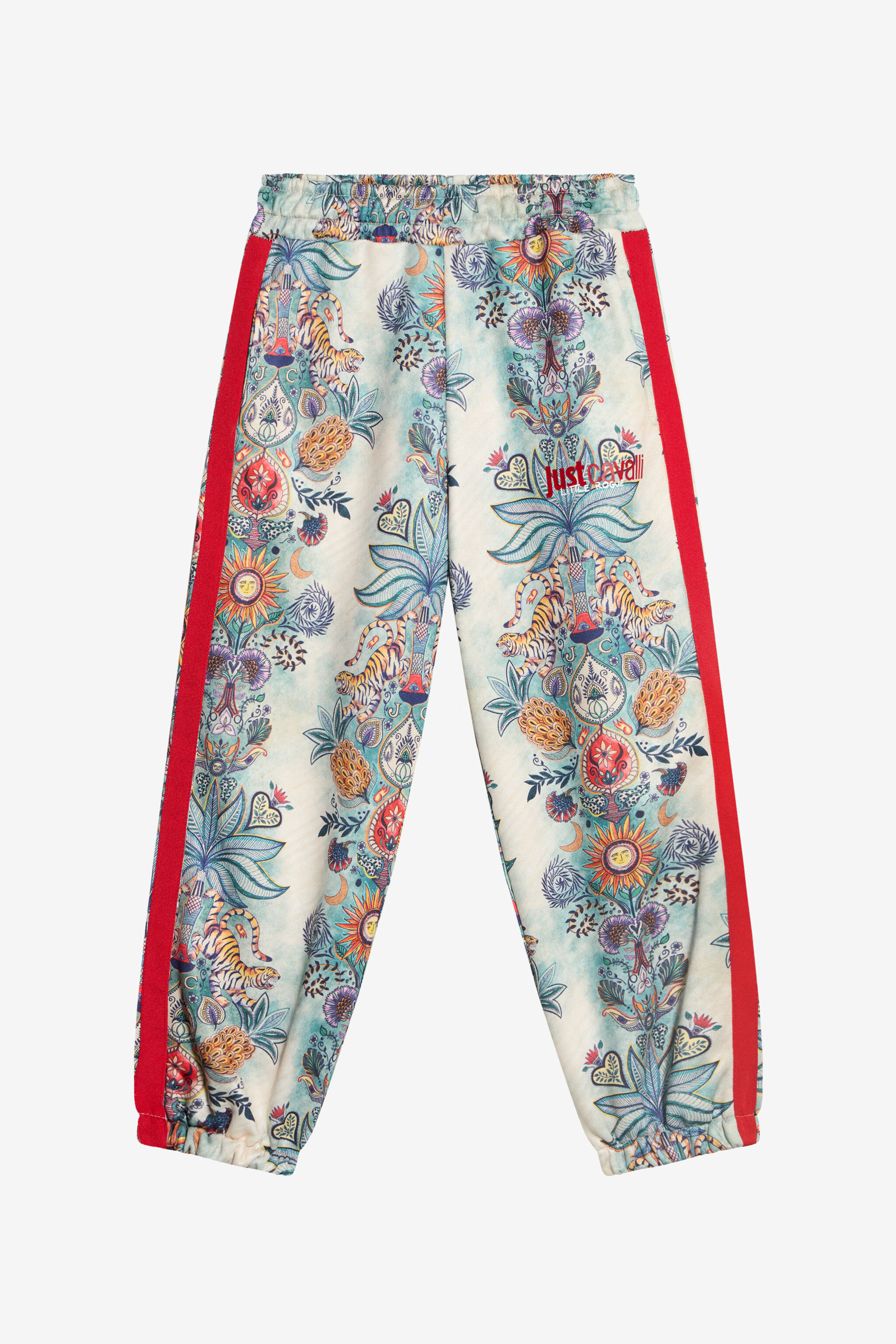 JC Tropical Garden Print Trousers TROPICAL GARDEN WFT22C-2O003