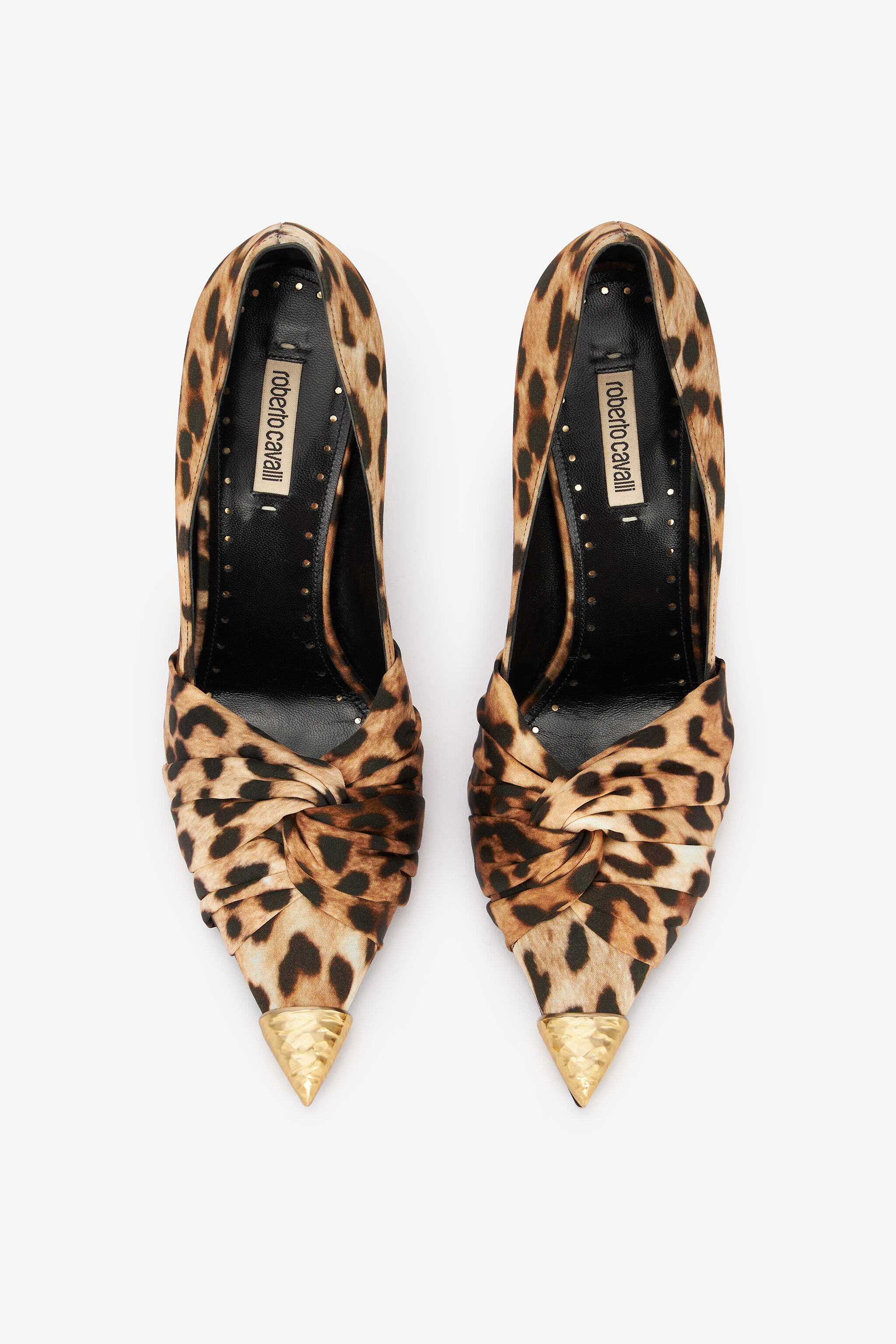 RC Le Pettegole Pump with Jaguar Skin print Light Brown SKS100-PZC26