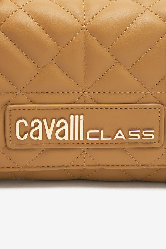 CL Borsa con tracolla a catena Cavalli Class Marrone chiaro SXB00B-AB076