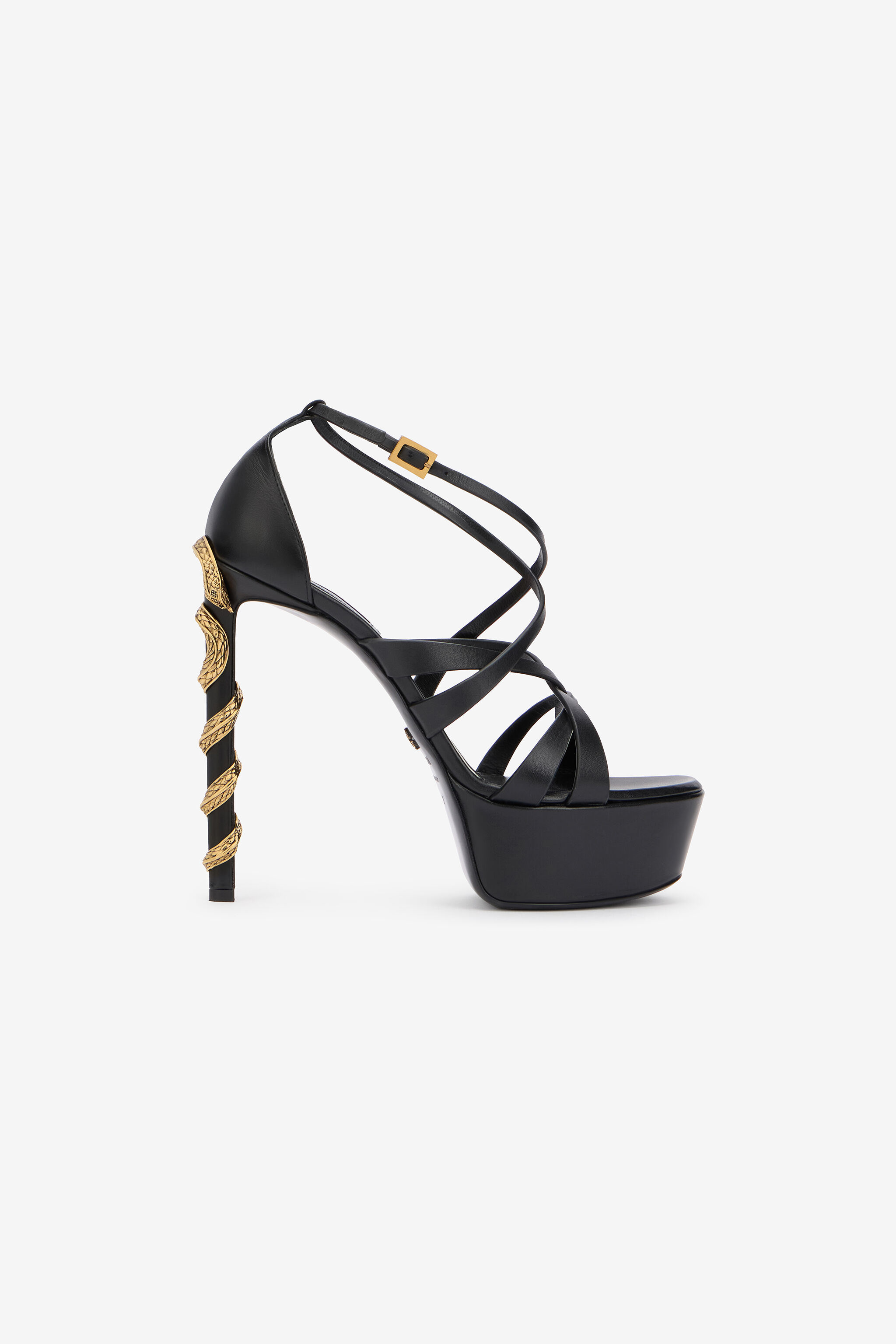 RC Serpentine Sandalen BLACK WKS002-PZ319