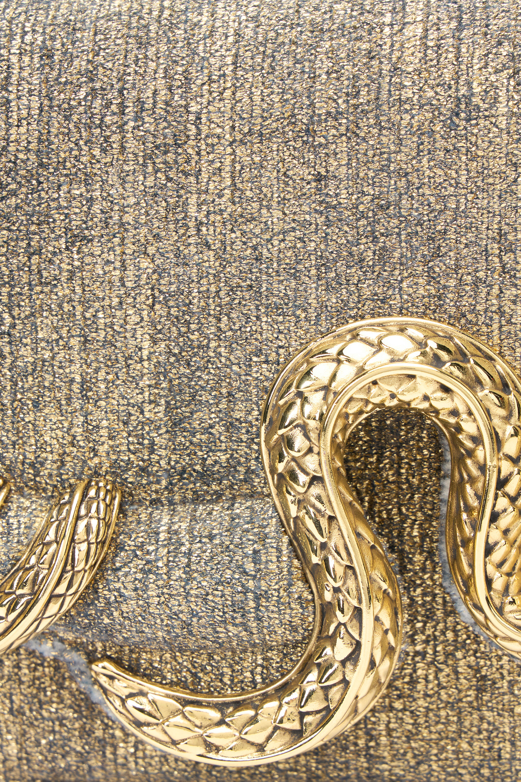 RC Sac doré effet brossé avec serpent GOLD WWB001-VZ010