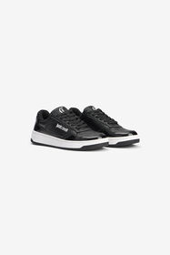 JC Zapatillas negras efecto martillado con logo 003+929 VFS085-VF613