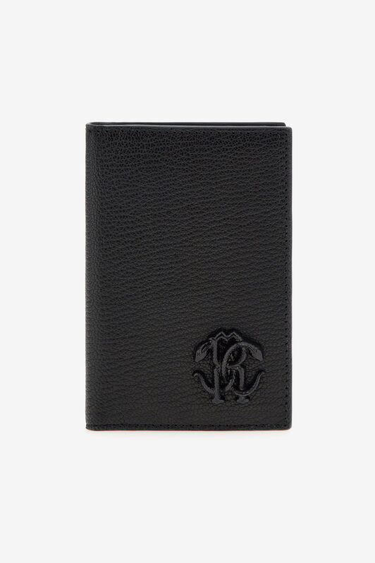 RC Schwarze Brieftasche mit Monogram RC Schwarz SRA001-PZ099