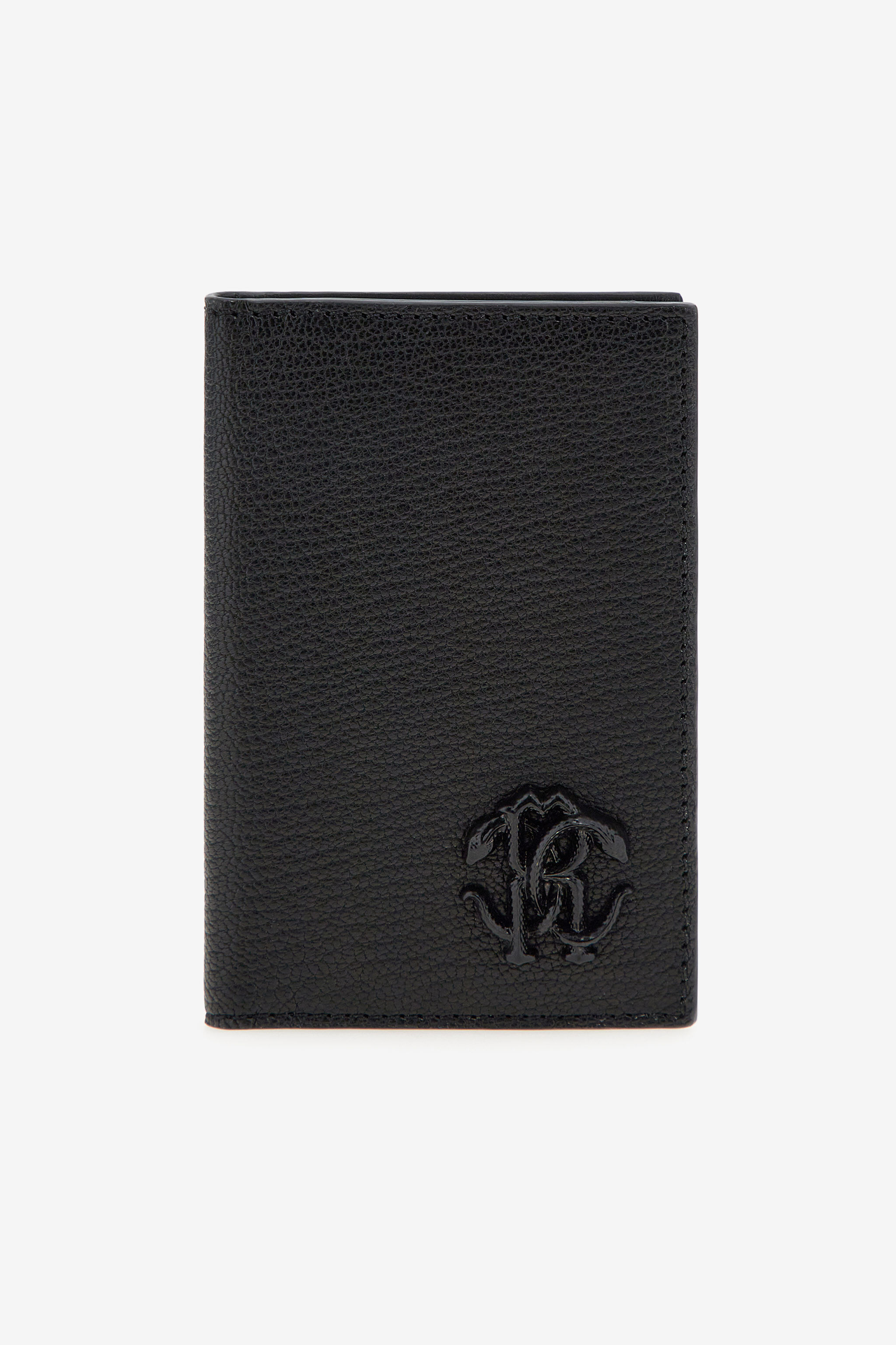RC Schwarze Brieftasche mit Monogram RC Schwarz SRA001-PZ099