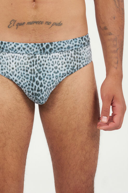 RC Slip-Badehose mit Baby-Jaguar-Print QUIET HARBOR WRH01G-LNR31
