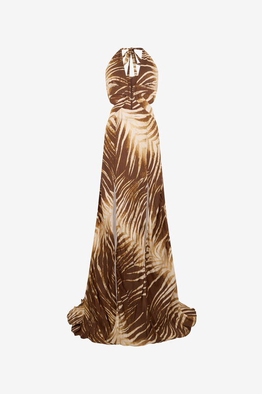 JC Maxikleid mit Natural Barb-Print SABBIA WFT306-WF704