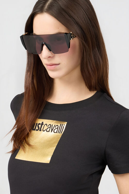 JC Occhiale da sole Just Cavalli SHINY BLACK UALD19-ID214