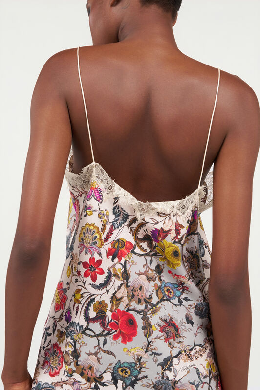 RC Top à motif Florentine Flowers BEIGE WQT605-OZR29