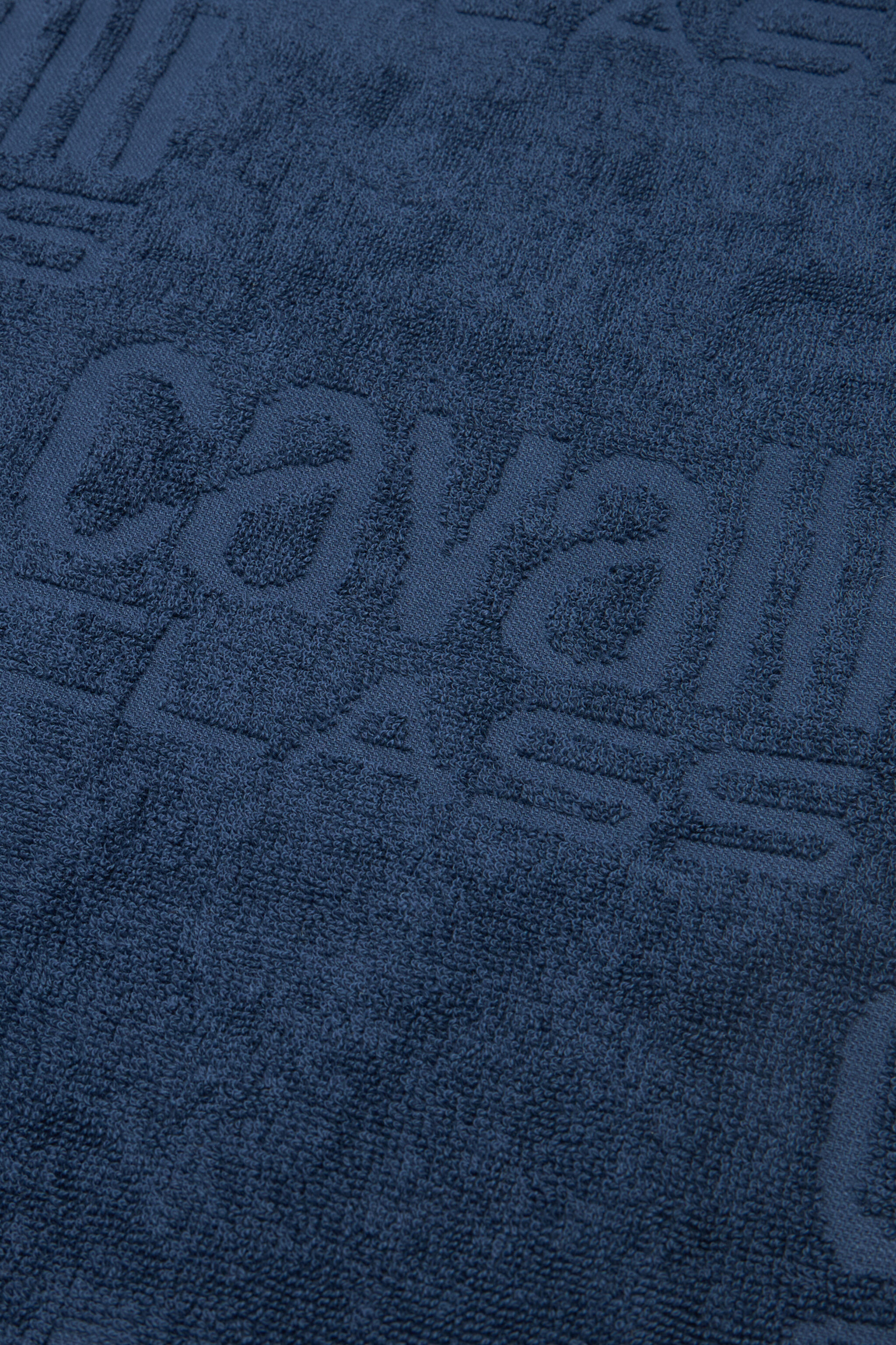 CL Drap De Plage Avec Logo Cavalli Class All-Over Navy QXH01I-RXL03