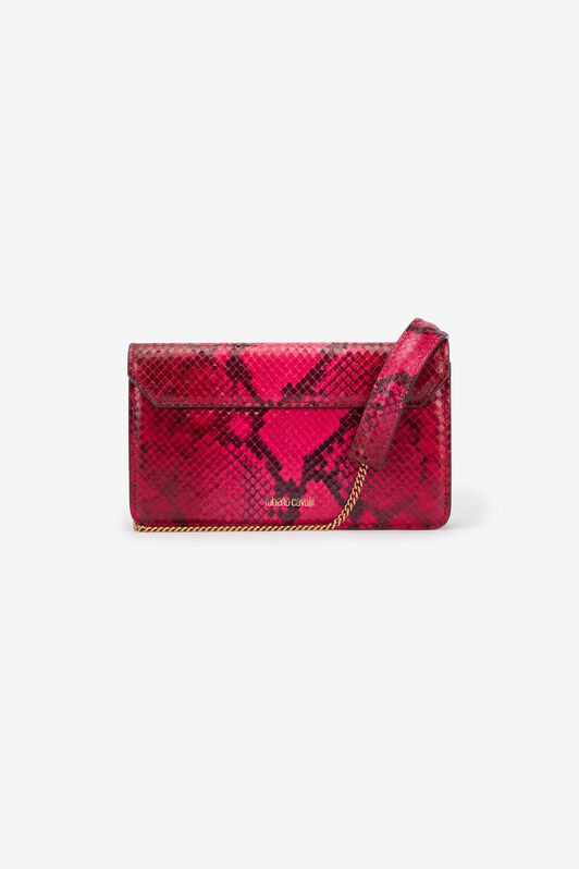 RC Tasche Mit Pythonprint Und Tiger Fuchsia TKB023-PZP02