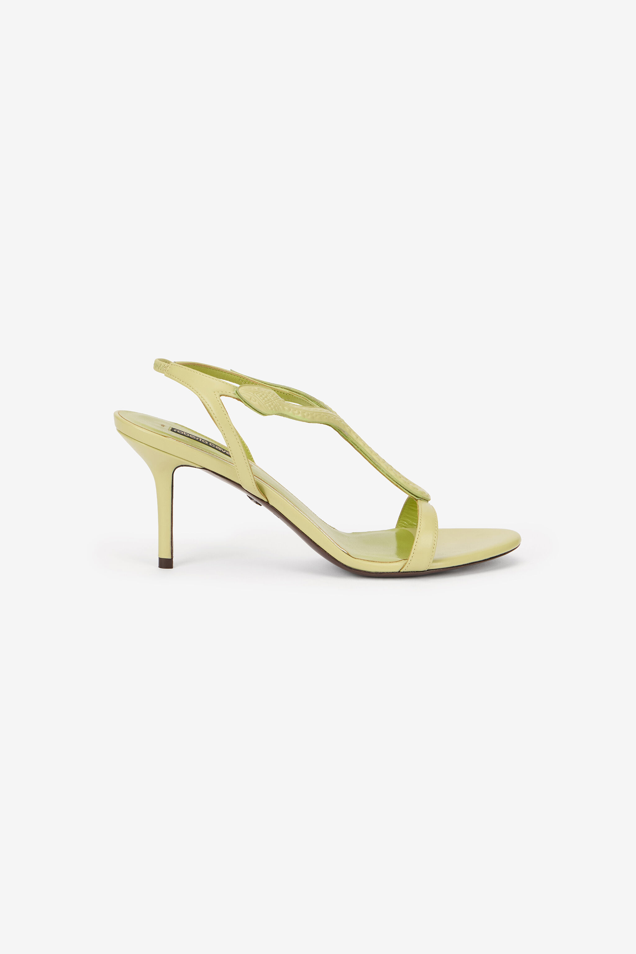 RC Hellgrüne Ledersandalen LIGHT GREEN WKS005-PZ319