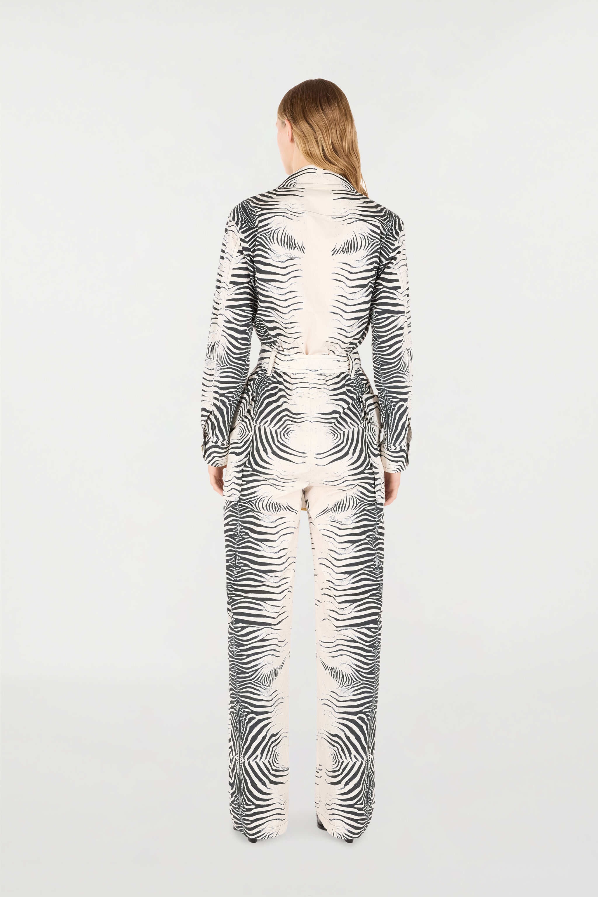 RC Jumpsuit mit Print Zebra Schwarz/Weiß UKT100-3AN49