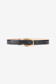 RC Black belt with jeweled buckle NERO VKC003-PZ796