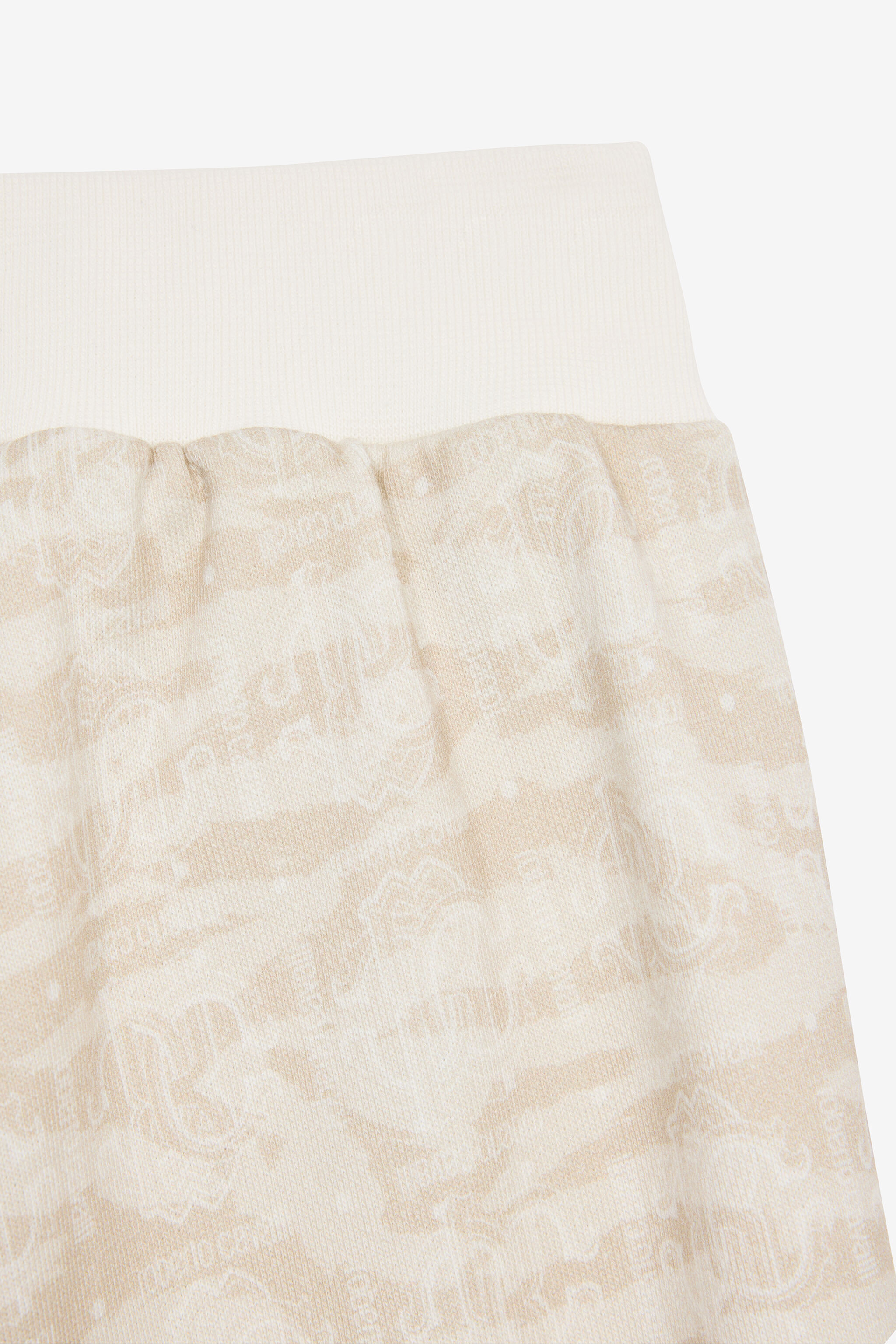 JU Pantalones Deportivos Estampado Piel De Tigre Marfil UJT20F-5OO44
