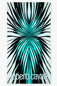 HO Ray of Sea Print Beach Towel TURQUOISE UALH07-IH008