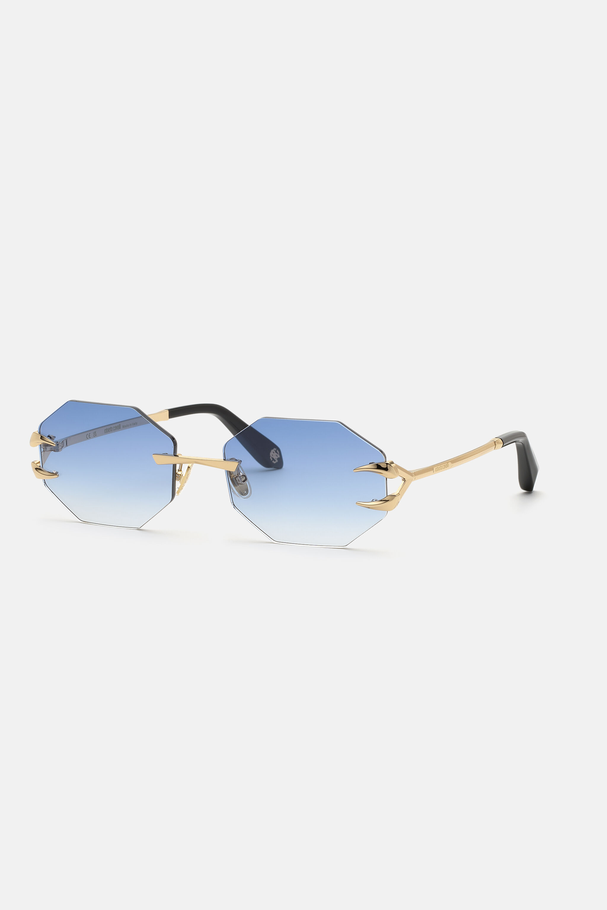 RC Roberto Cavalli Sunglasses - Fang Collection SHINY ROSE GOLD VALD01-ID237
