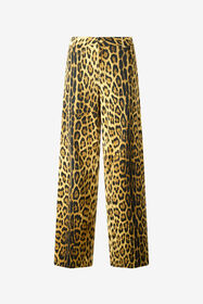 RC Jeans With Jaguar Skin Print Brown VWJ207-DAQ71