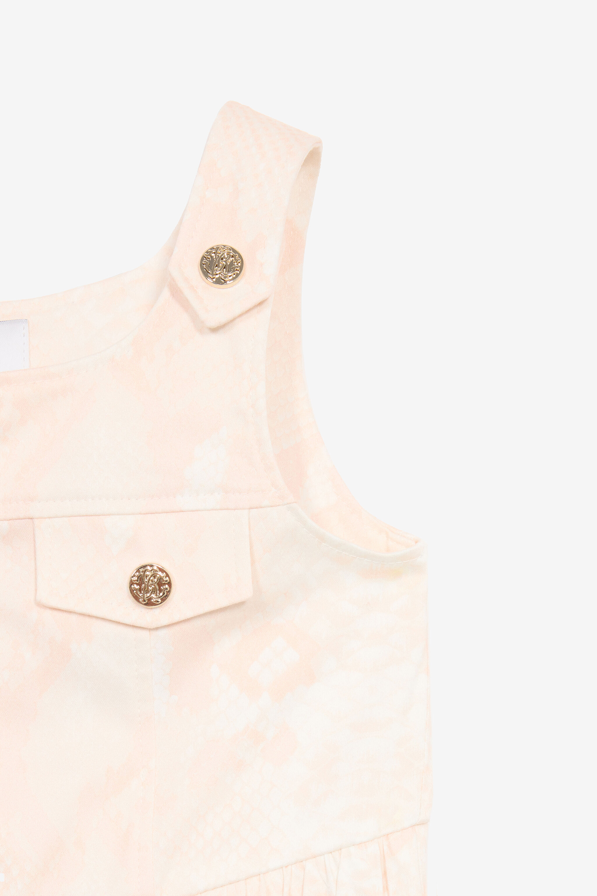 JU Vestido Con Estampado Piel De Serpiente Rosa UJT10D-6SO53