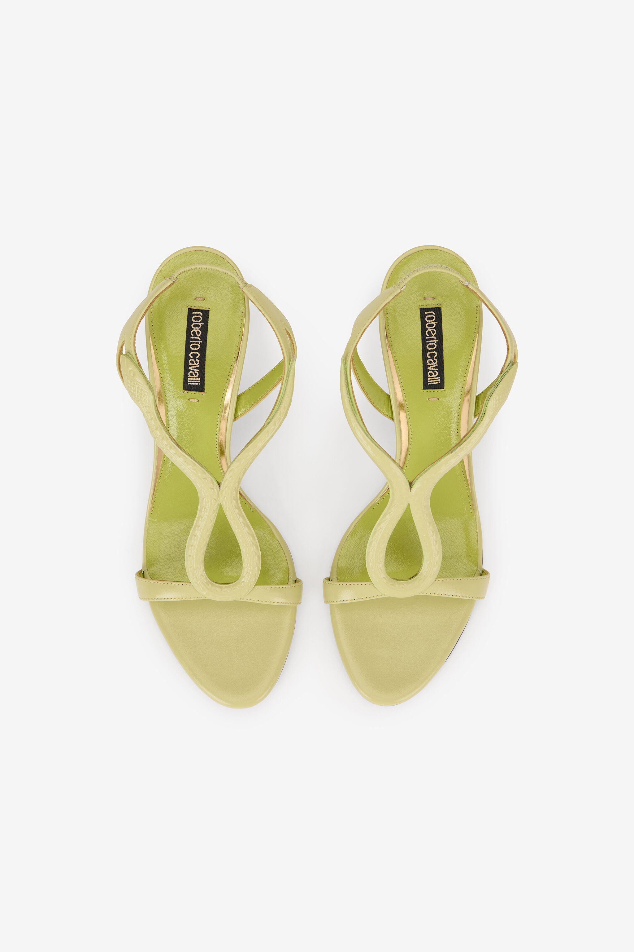RC Hellgrüne Ledersandalen LIGHT GREEN WKS005-PZ319