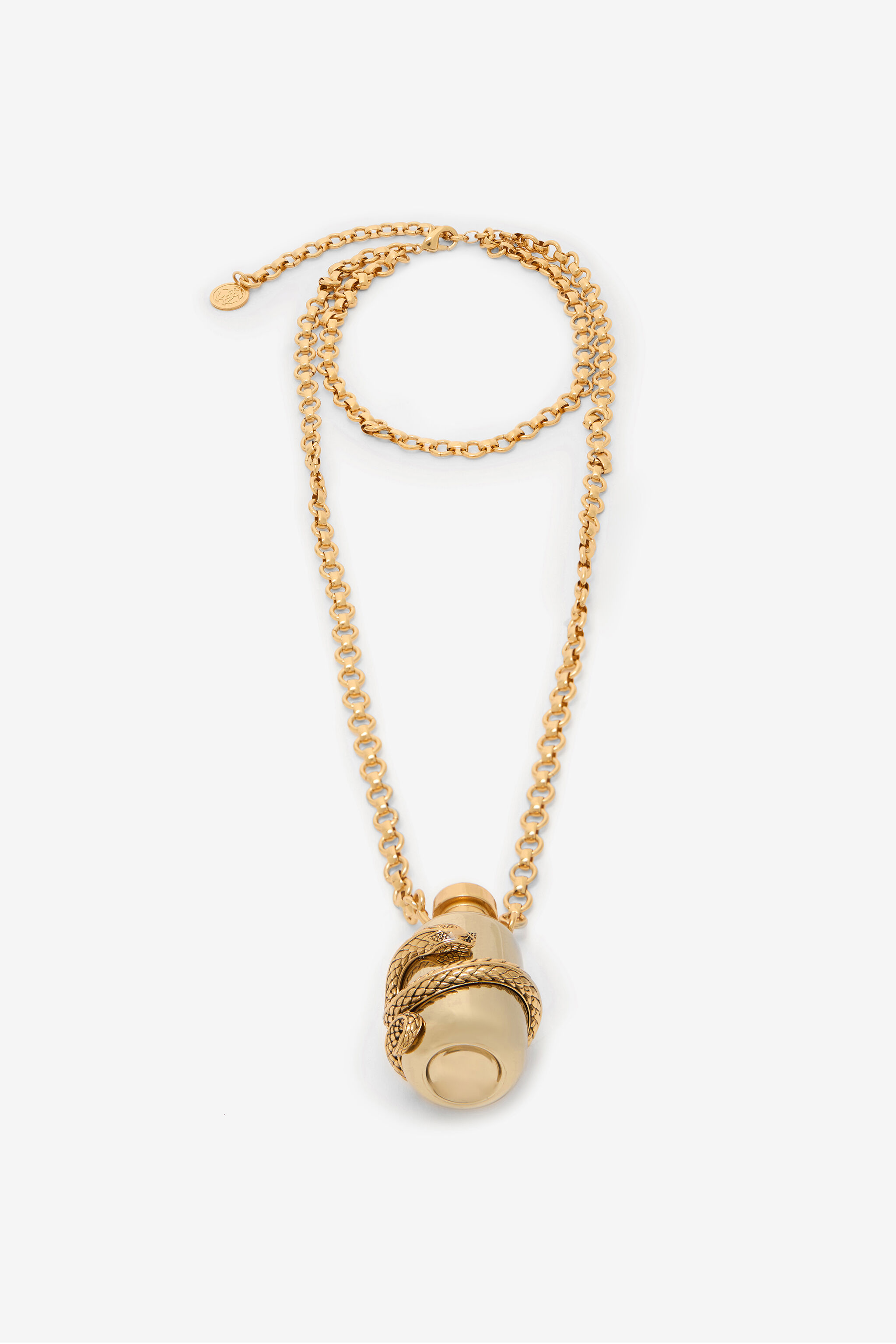 RC Collana Oro Anticato Con Ciondolo E Serpente OLD GOLD WWG013-AM001