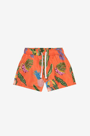 JU Bade-Boxershorts mit Tropicana-Print LIME GREEN WJH00D-7MR12