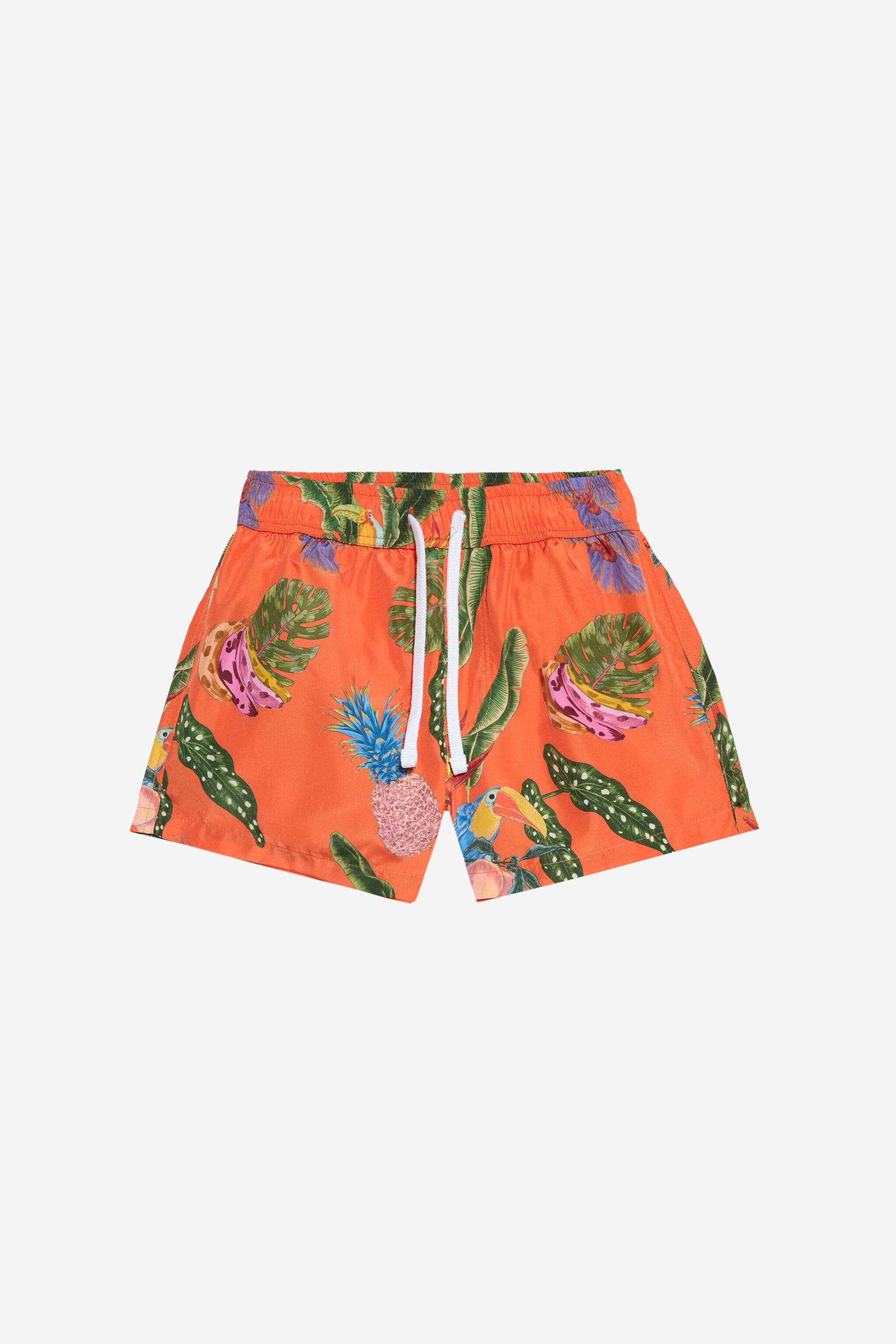 JU Bade-Boxershorts mit Tropicana-Print LIME GREEN WJH00D-7MR12