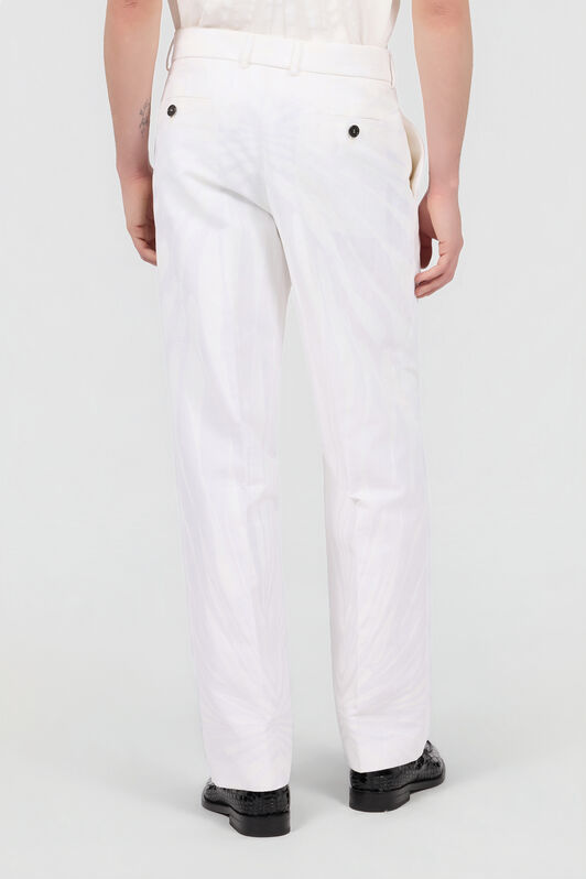 RC Trousers With Ray Print NATURAL WHITE XRT202-4NI15