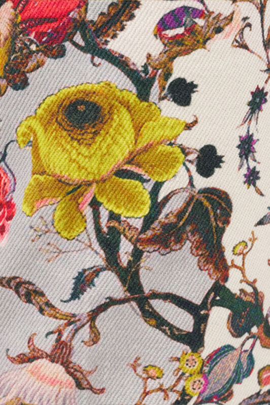 RC Pantalones de campana con estampado Florentine Flowers BEIGE WQJ221-DAR29