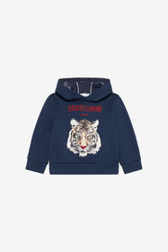 JU Cotton hoodie NAVY VJT697-CF050