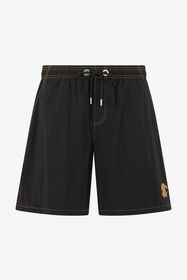 RC Black Swimsuit Boxer Shorts With Contrast Stitching BLACK SOH00I-FT254