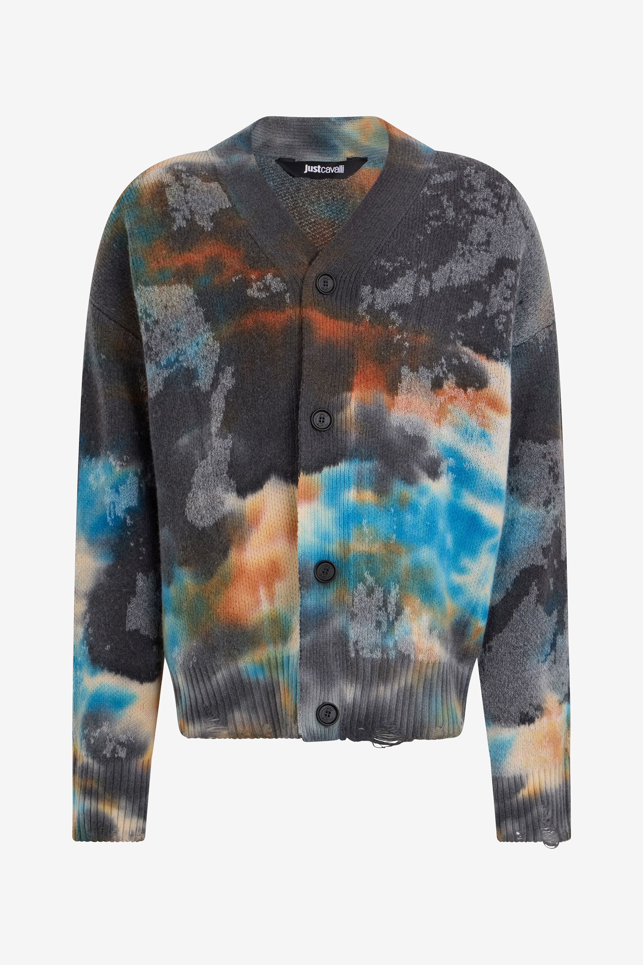 JC Multicolor-Pullover mit Rusty Stain-Druck MULTICOLOR SCURO VFM016-VF064