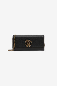 RC Leather Mini Bag with Shoulder Strap BLACK ROB00H-PZA97