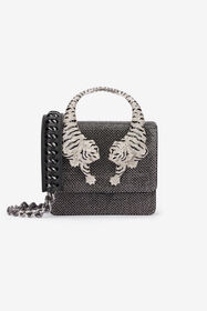 RC Roar Bag Con Strass Nero SKB023-PZE03