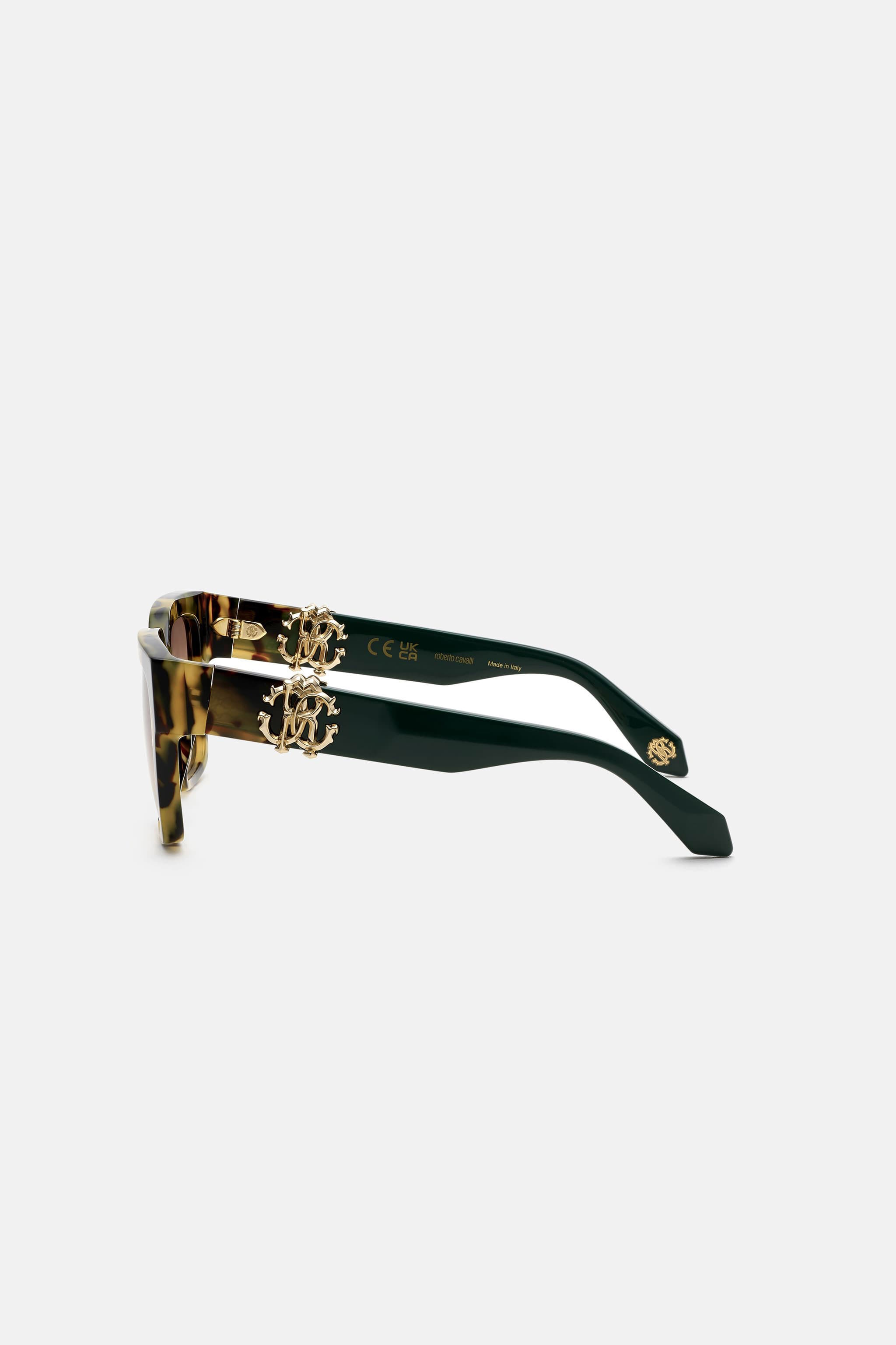 RC Sunglasses Roberto Cavalli Monogram Collection Marrón oscuro RALD83-ID086